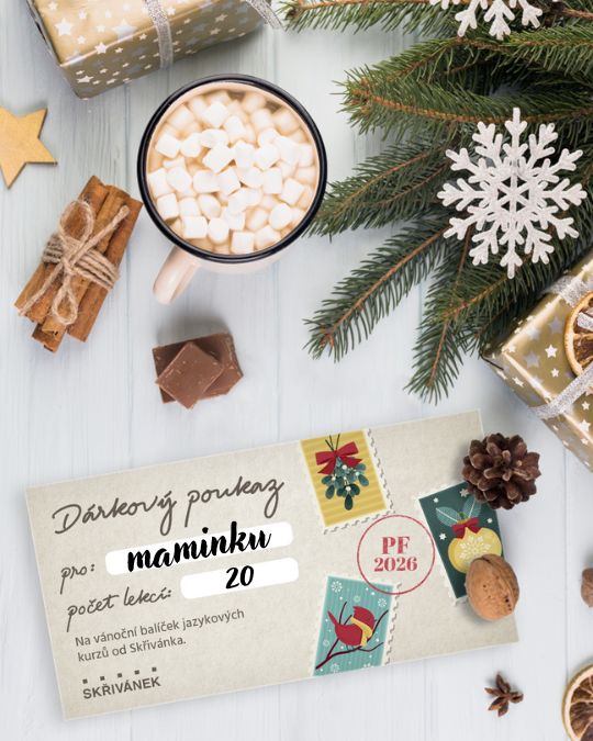 Vánoční voucher 2025