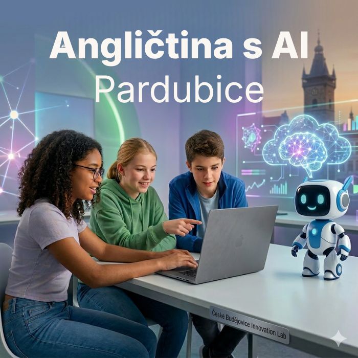 angličtina s AI pro teenagery - letní kurz angličtiny - Pardubice