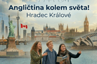 letní kurz angličtiny pro děti v Hradci Králové