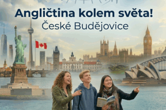 letní kurz angličtiny pro děti v Českých Budějovicích
