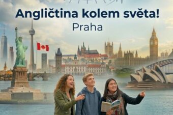 angličtina kolem světa pro teenagery - letní kurz angličtiny - Praha